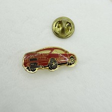 Vintage Toyota MR2 Red Sports Car Enamel Lapel Pin Automotive Collectible