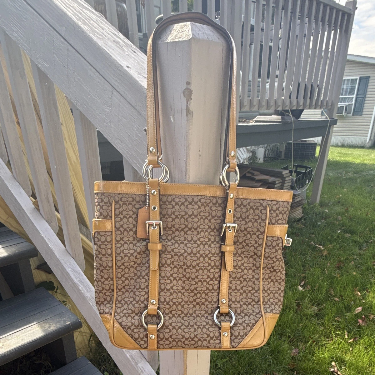 Coach Canvas Exterior Tote Bags & Handbags for Women for sale | eBay