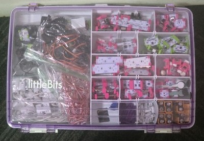 LittleBits Classroom TackleBox Kit 333+ Little Bits & Snap Circuit READ