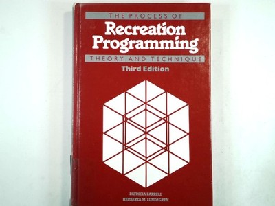 Recreation Programming Farrell Lundegren 1991 Third Edition Textbook Venture