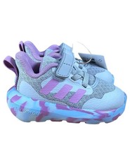 Adidas FortaRun 3.0 EL I Cloudfoam Sneakers Kids Size 4 in Pink White NIB