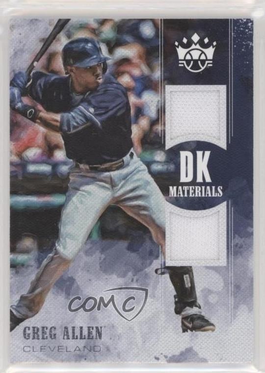 Greg Allen #DKM-GA 2018 Panini Diamond Kings Baseball DK Materials