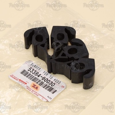 ラッカ庵野パーツ x4 1981-1990 Toyota Land Cruiser Fender To Hood Bumpers | 53384