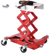 Transmission Jack 450 Lbs Capacity Low Profile Lift With 2m Safety Straps 4 B