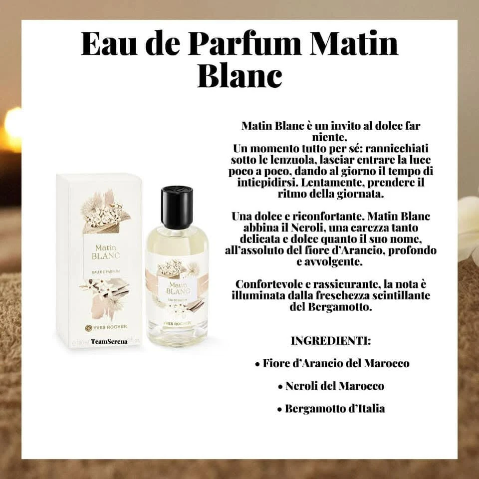 Yves Rocher Matin Blanc - Eau De Parfum 30ml - Imagen 2 de 4