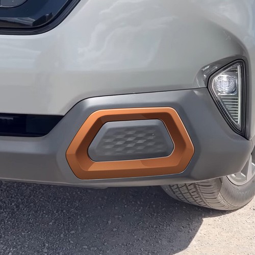 Cubierta antiniebla para parachoques delantero trasero de coche para Subaru Forester 2024 2025 - Imagen 15 de 26