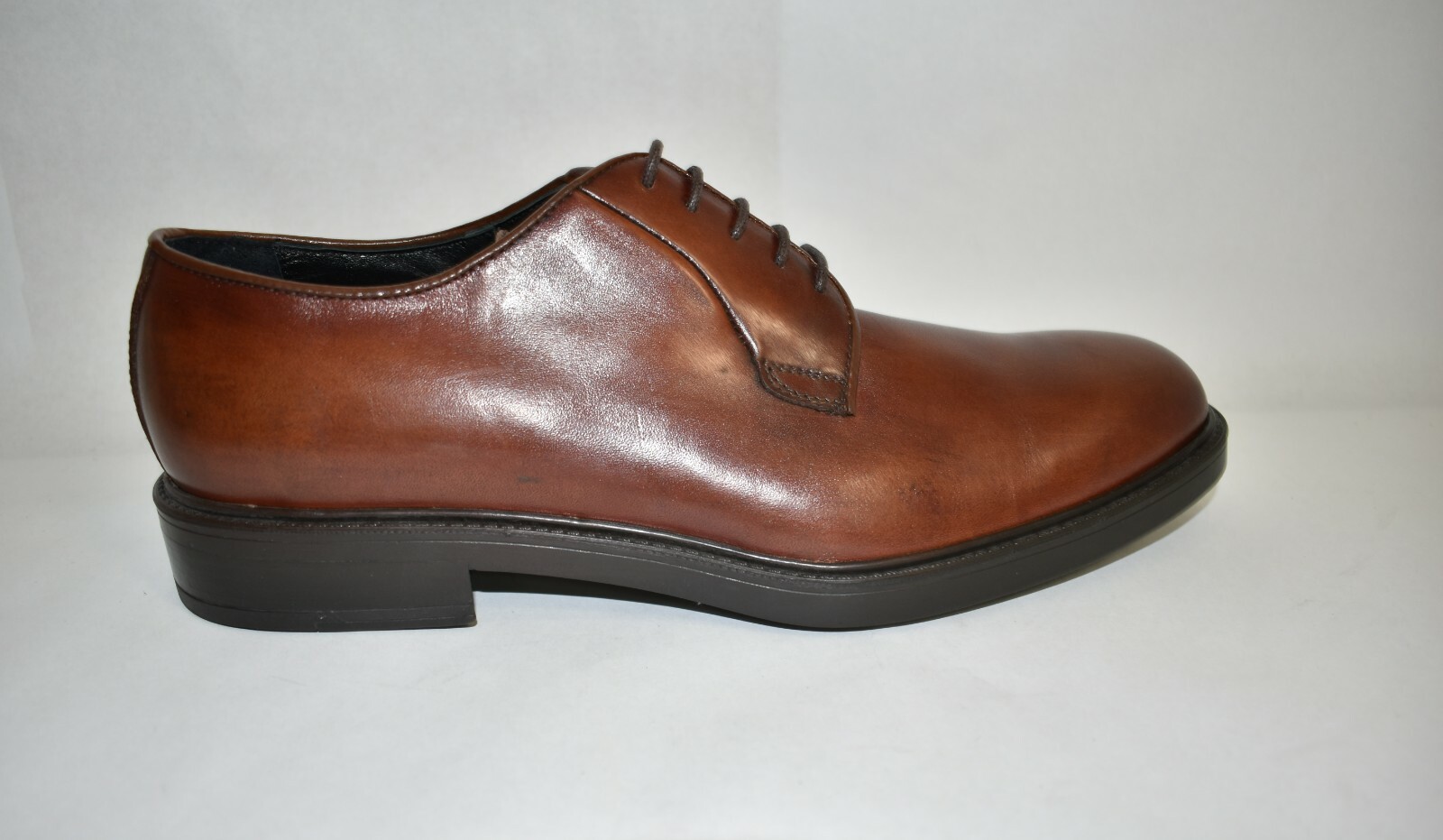 SAOLA Nuovo! To Boot New York punta liscia derby marrone taglia 11 suola Rubberlite