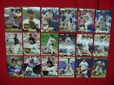 1995 DONRUSS PRESS PROOF PARALLEL BASEBALL CARD LOT (2,000 PRINTED)