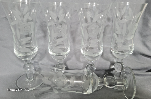 Lotto 5 bellissimi bicchieri cordiali e liquore Princess House Crystal Heritage 5" - Foto 5 di 6