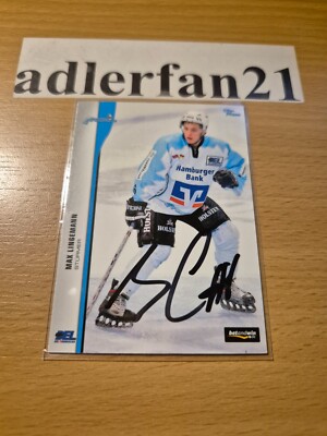 DEL 05-06 2005-2006 SIGNIERT Max Lingemann Hamburg Freezers