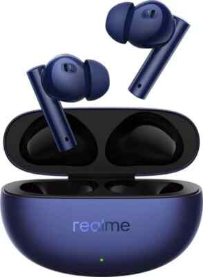 realme Buds Air 5 with 50dB ANC upto 38 hours Playback Bluetooth Headset