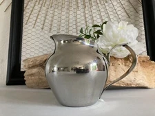 225⚜️ Old Remy Létang Milk Pot Stainless Steel Height 11 Cm