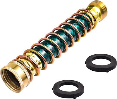 Garden Hose Protector Hose Extension Water Faucet Adapter Universal Kink-Free...