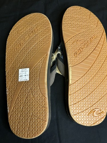 Sandalias Rip Curl Hombre Cuero Marrón Talla 13 - Imagen 3 de 6