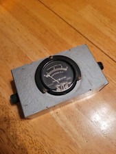 Vintage General Electric Ammeter DW-52 8DW52AAF Thermocouple Type R.F. - As-is