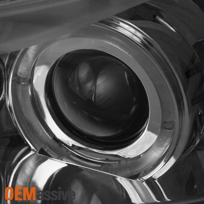 [Tapa de ojo] Se adapta a faros proyectores LED HALO AHUMADO BMW E90 serie 3 sedán 06-08 Foto 4 de 4