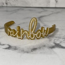 Sheryl Meyer Doll Clothing Gold Rainbow Headband Rainbow High Accessories 10"