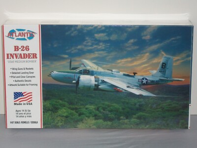 Atlantis 1/67 Scale B-26 Invader - Factory Sealed