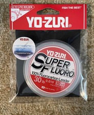 Yo-Zuri Super Fluoro 100 Fluorocarbon Leader 30lb 30yd Clear