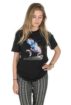 Retro Space Galaxy T-Shirt Top Fashion Spruch Tumblr Grunge Alien Moon Vintage
