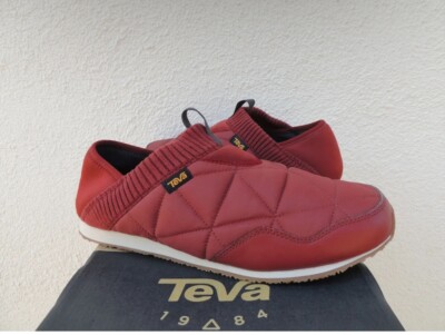 TEVA FIRED BRICK EMBER MOC SLEEPING BAG SLIPPER SHOES, MEN US 8/ EUR 40.5 ~NEW