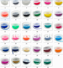 Dental Orthodontic Colored Elastic Power Chain Continuous Short  Long
