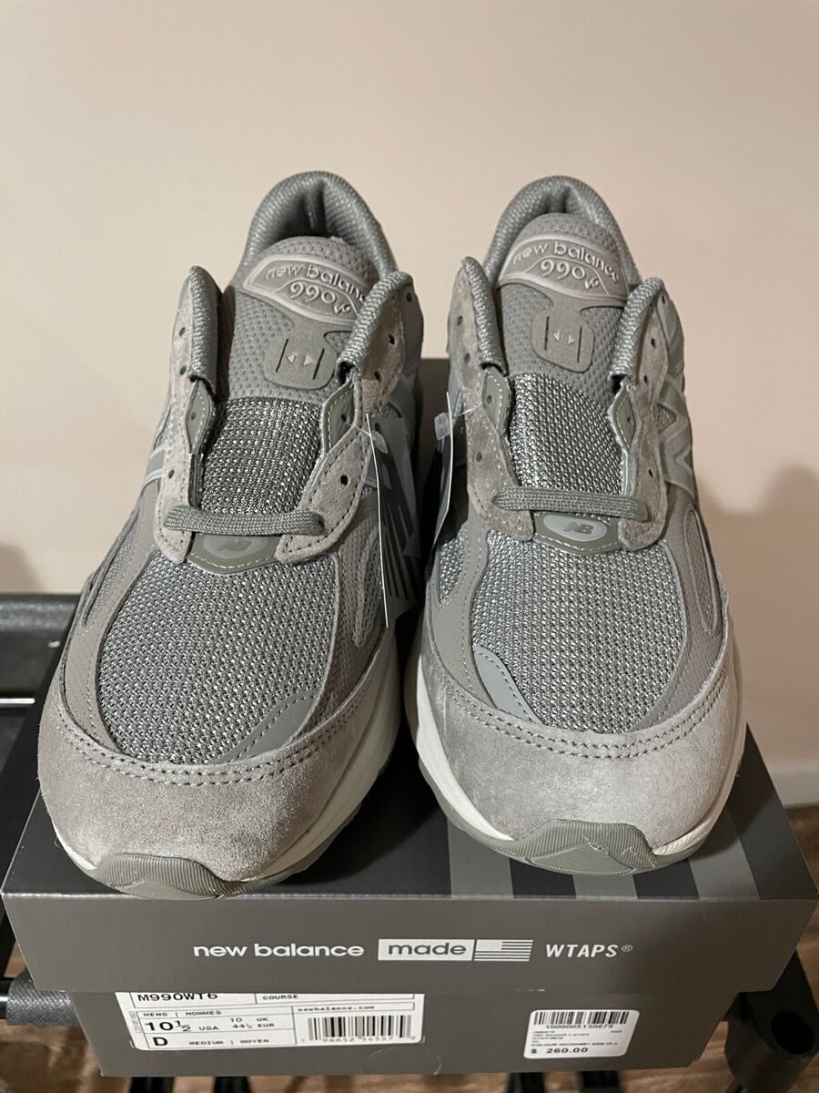 WTAPS New Balance 990v6 Grey Size 10.5 NEW M990WT6 White NB WTAPS New Balance 990v6 Grey Size 10.5 NEW M990WT6 White NB