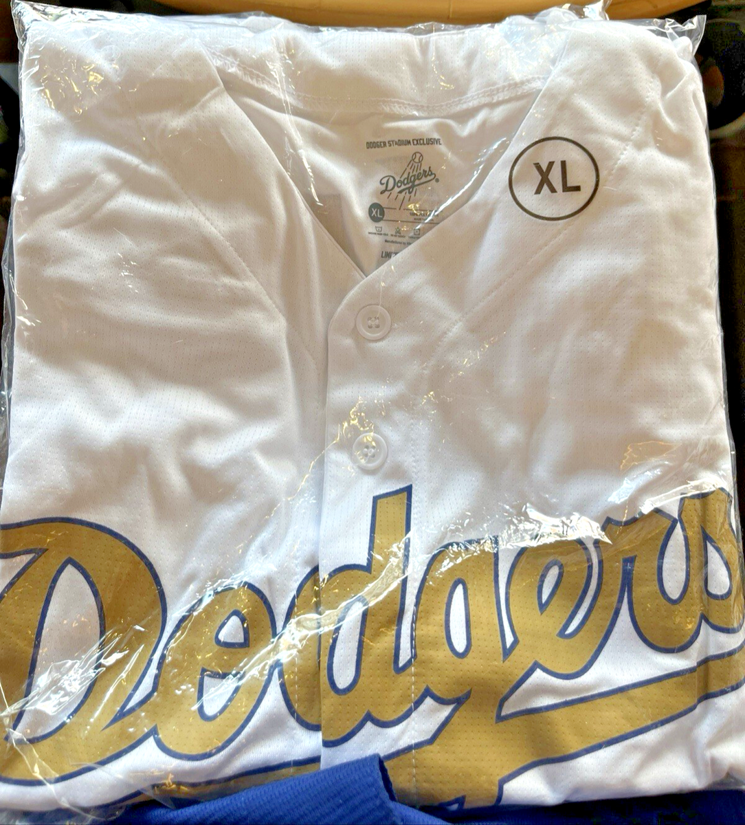 Max Muncy #13 LA Dodgers Gold Player Jersey 06/18/25 2025 SGA XL