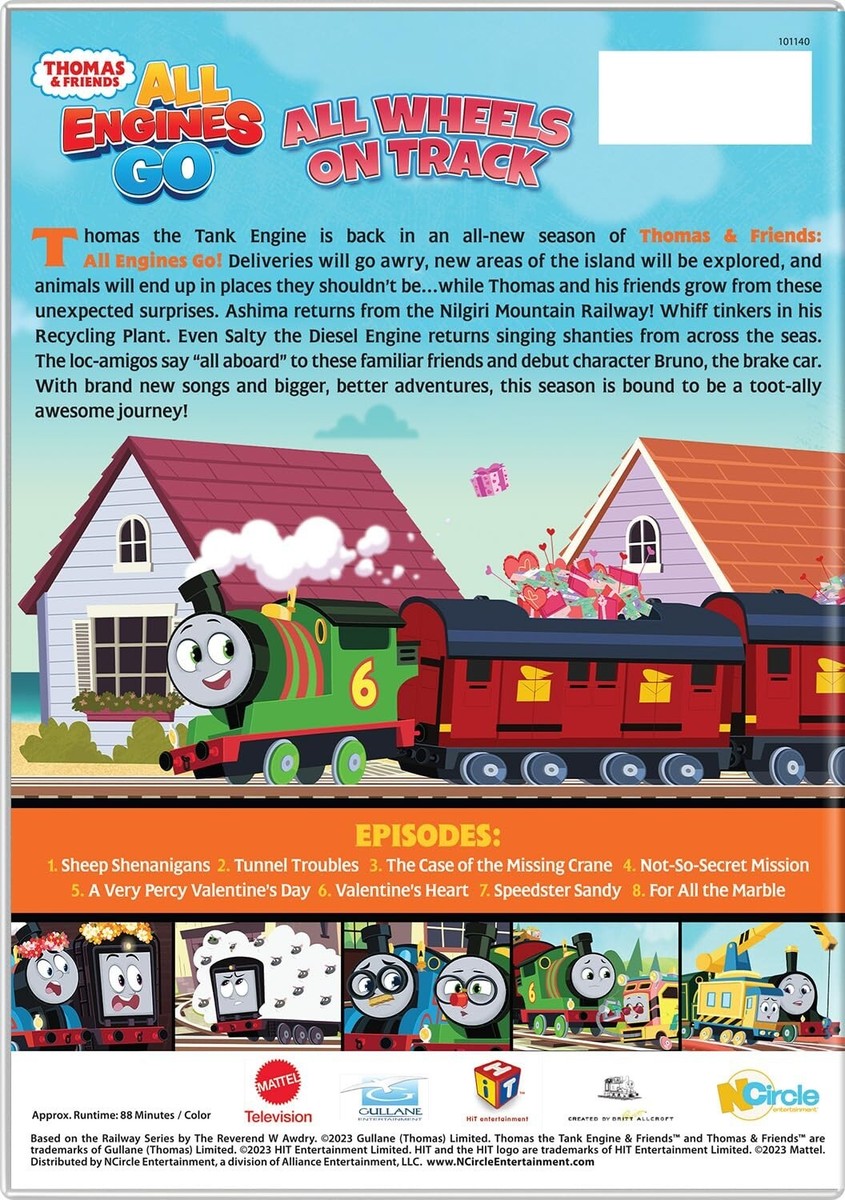 Thomas & Friends: All Engines Go – All Wheels on Track DVD