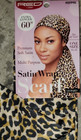 Leopard Satin Head Wrap/Scarf — photo 2