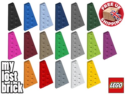 LEGO - Teil 54383 - 2er Pack x NEU LEGO Keilplatten 6x3 rechts + FARBE AUSWÄHLEN
