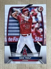2023 Los Angeles Angels Mike Trout Topps Bowman #89