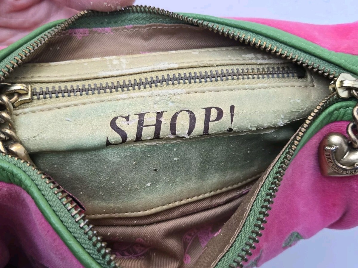 JUICY COUTURE Pink Velvet Vintage Barrel Clutch Bag RARE | eBay JUICY COUTURE Pink Velvet Vintage Barrel Clutch Bag RARE | eBay