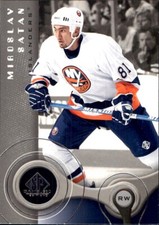 2005-06 SP Game Used #63 Miroslav Satan NEW YORK ISLANDERS