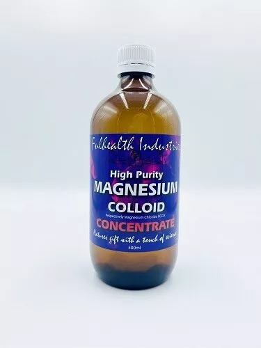 Fulhealth Industries High Purity Magnesium Colloid Concentrate 500mL - Picture 1 of 2
