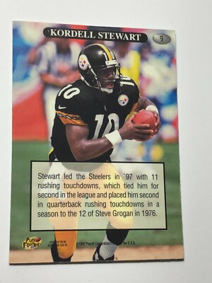 1998 PLAYOFF MONENTUM SSD No.9 KORDELL STEWART STEELERS A13 | eBay