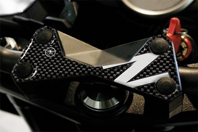 Labelbike Autocollants Résine 3D Pour Kawasaki Z 750-1000 - Déco Et Protection Moto