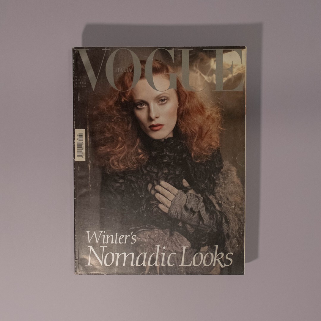 Vogue Italia October 2011 / Karen Elson | eBay