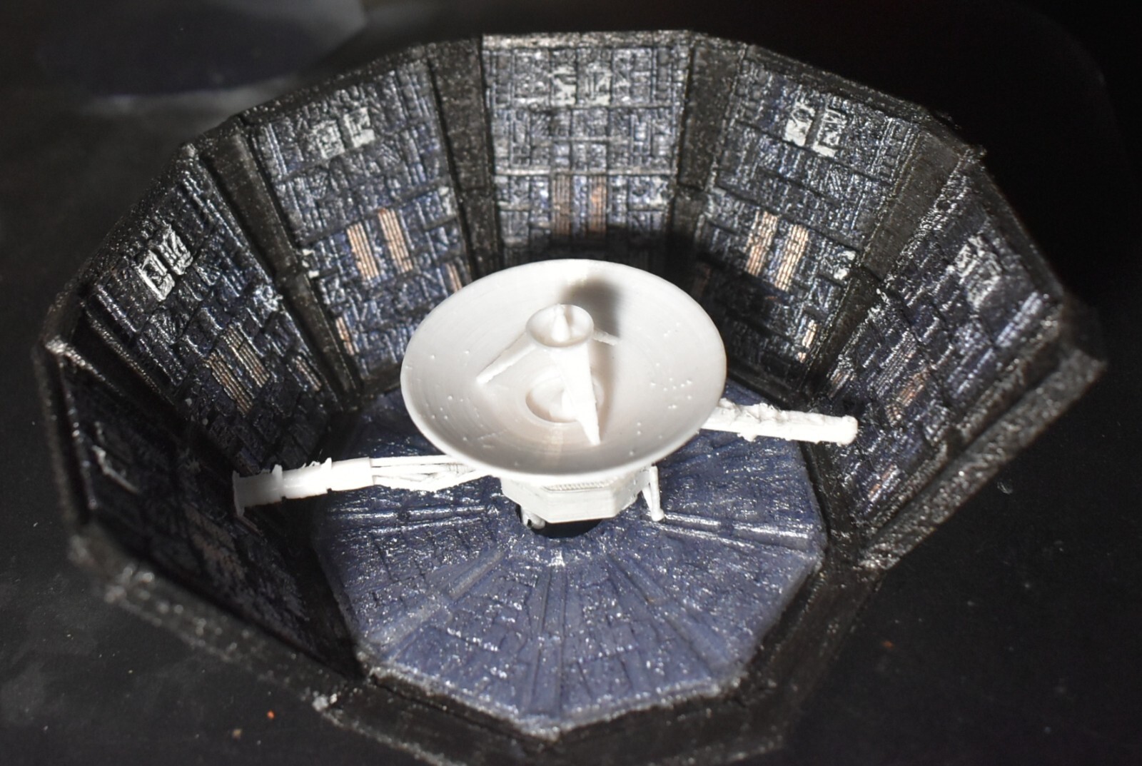 3D printed 1/120 Star Trek The Motion Picture V'Ger Chamber 7 pc model Voyager