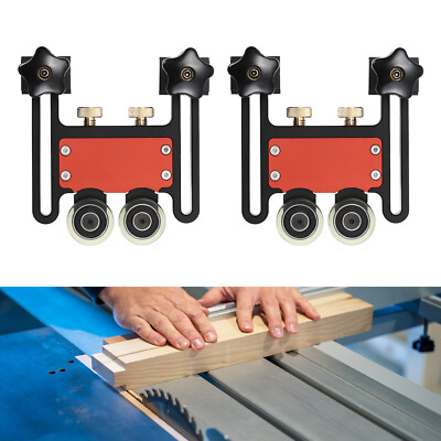 T-Tracks Table Saw Clear Cut Press Stock Push Guide Tool For Table Saw Band Saw