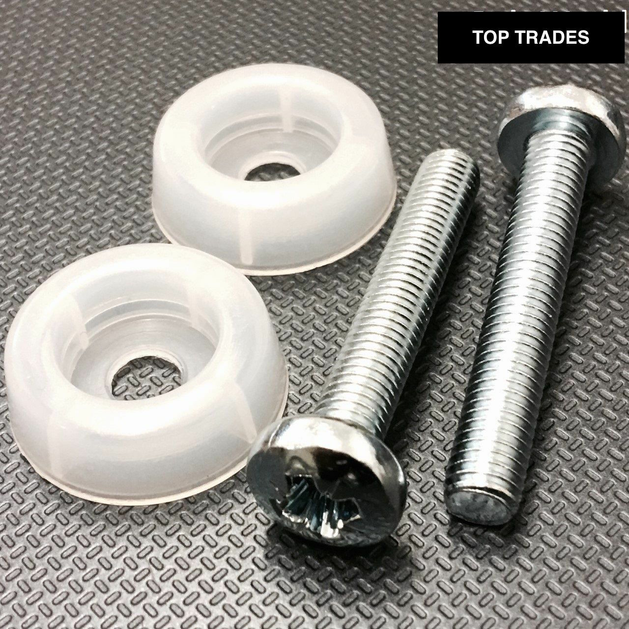 Headboard Bolts for Divan Bed Pair of Bolts & Plastic Washers eBay