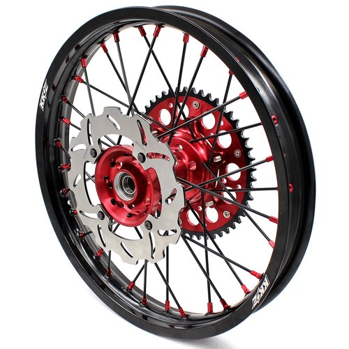 Kit de discos de bujes de rueda radios KKE 21-18 para bicicleta de tierra para HONDA XR650R 2000-2008 - Imagen 14 de 15