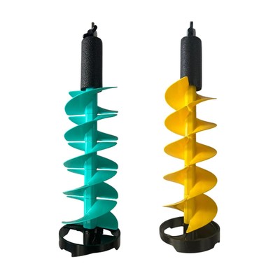 Ice Auger Bit Sturdy Nylon Ice Fishing Drill for Rivers Fishing Winter
