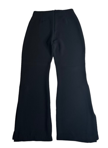 Vtg SL Fashions Petite Black Beaded 2 Piece Pant Suit 90s Party Cocktail Sz 4P - Picture 5 of 12