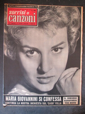 LÄCHELN LIEDER 41 1958 MARIA GIOVANNINI LYS HESSEN [SC5E]