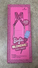 Schwarzkopf BlondMe Barbie Color & Apron Kit (Violet Bleach & Tone 2.1oz) Mattel