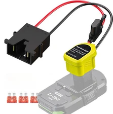 For Power Wheel Adapter for Ryobi 18V with 40A Fuse Wire Connector For Ride on 