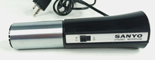 Sanyo Dynamic Microphone Imp 500 Ohm Hm-41 Japan Vintage Audio Rare