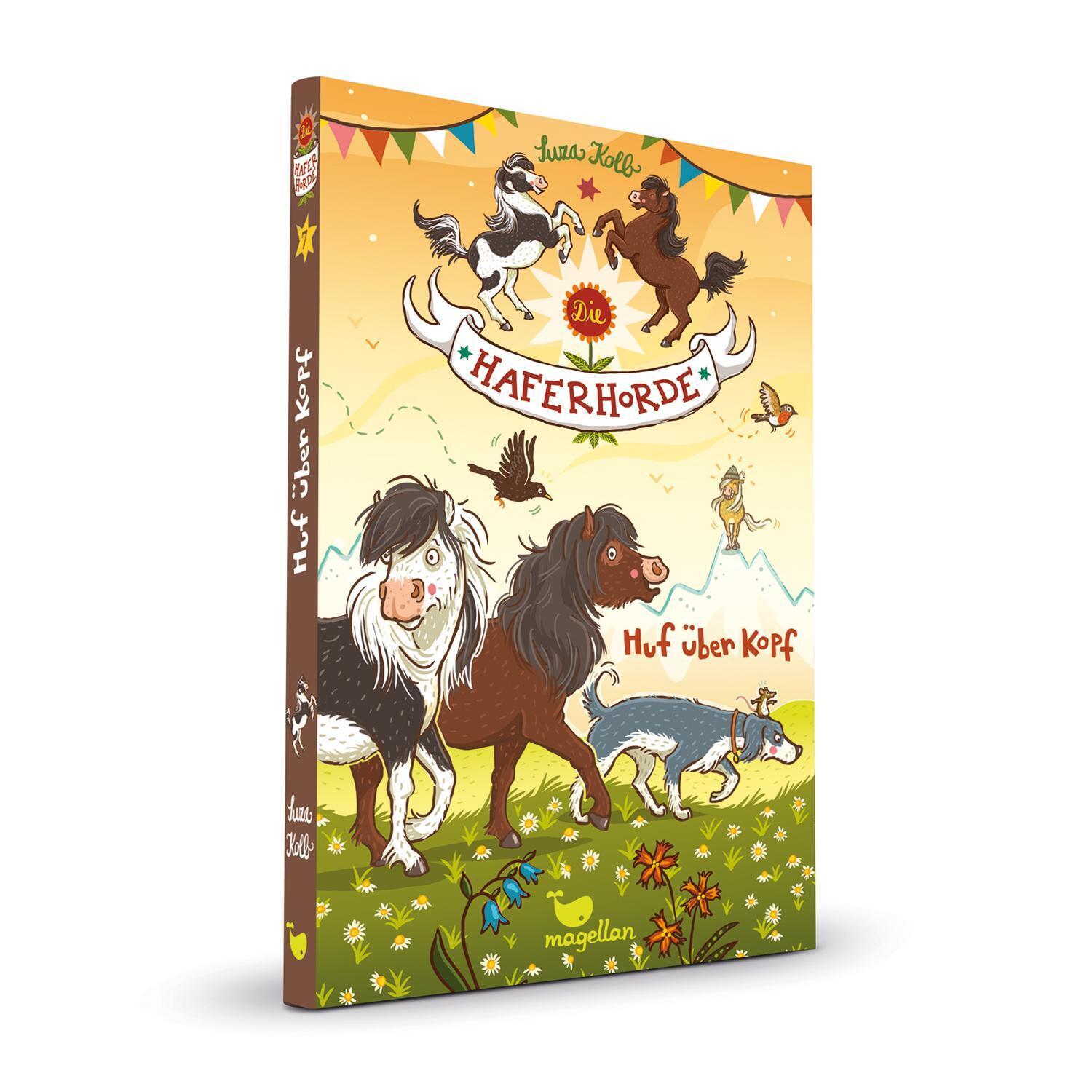 Thumbnail - Die Haferhorde 07. Huf Über Kopf Suza Kolb Buch Die Haferhorde 153 S.