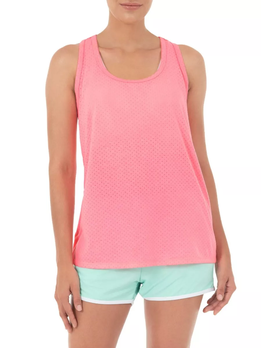 Athletic Works Women's Core Mesh Racerback Tank Top Small Mystic